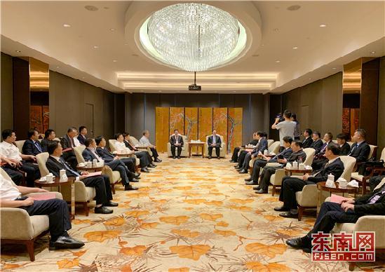 据东南网报道  9月7日,"福建省龙岩市稀土产业对接会暨投资项目推介会